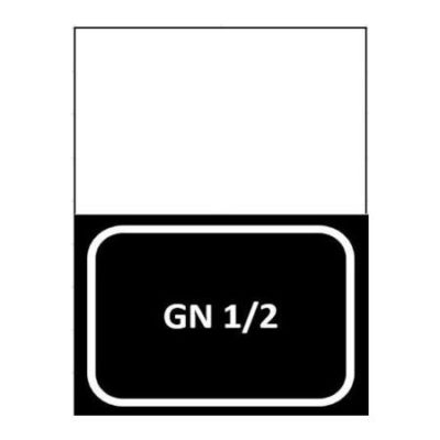 Gastro posuda melamin GN1/2 McG Black