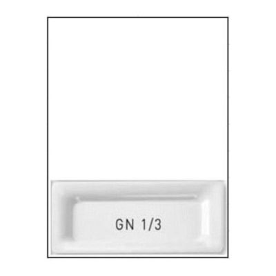 Gastro posuda melamin GN1/3 McG White