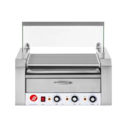 Roller grill-HotDog 9 valjaka+ladica+protektor
