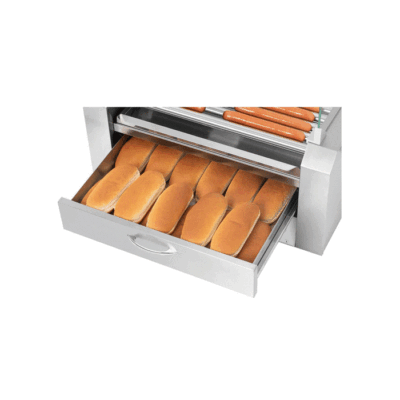 Roller grill-HotDog 11 valjaka+ladica+protektor